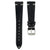 Full Grain Cowhide Leather Strap 20/16mm [Black, Side Stitch] - Small (14.5 - 17.0cm) - - - Lucius Atelier - Swiss Quality Seiko Watch Mod Parts