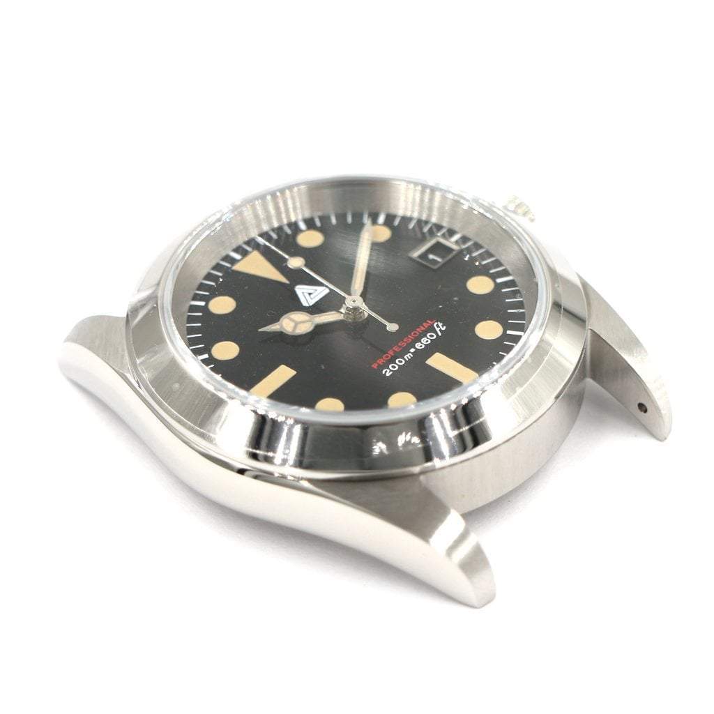 Explorer 39mm Vintage Sub Mod 004 - - - - Lucius Atelier - Swiss Quality Seiko Watch Mod Parts
