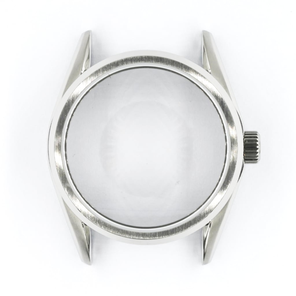 GS Watch Case - 36mm v2 - NH [Solid] - - - Lucius Atelier - Swiss Quality Seiko Watch Mod Parts