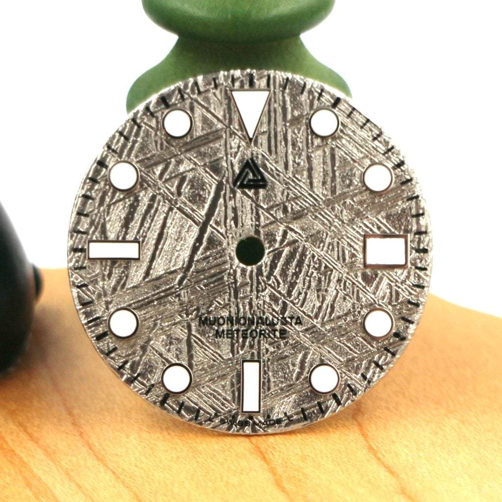 Muonionalusta Meteorite Dial (Date) - - - - Lucius Atelier - Swiss Quality Seiko Watch Mod Parts