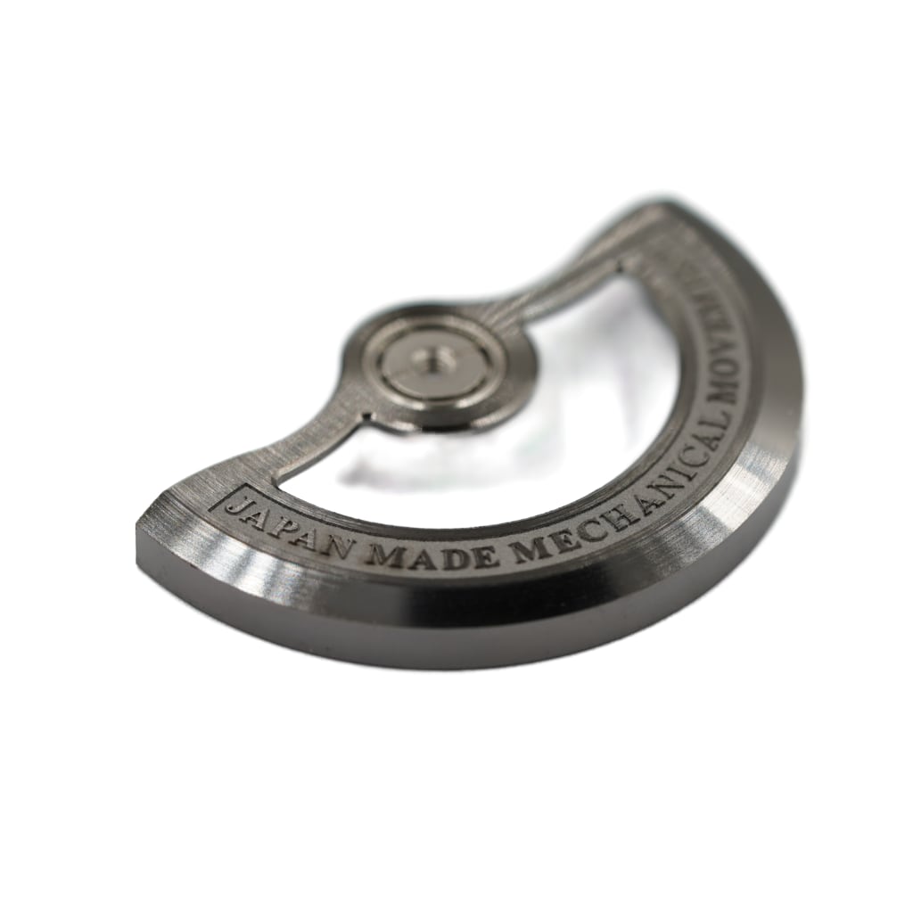 NH Movement Rotor - GS 9SA5 - Gunmetal - - - - Lucius Atelier - Swiss Quality Seiko Watch Mod Parts