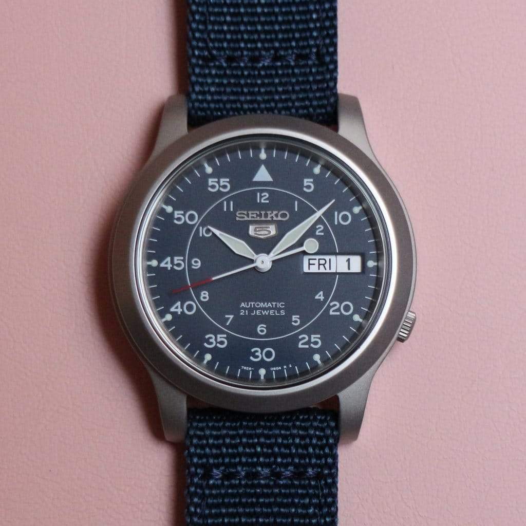 SEIKO 5 SNK807 Automatic Watch - - - - Lucius Atelier - Swiss Quality Seiko Watch Mod Parts