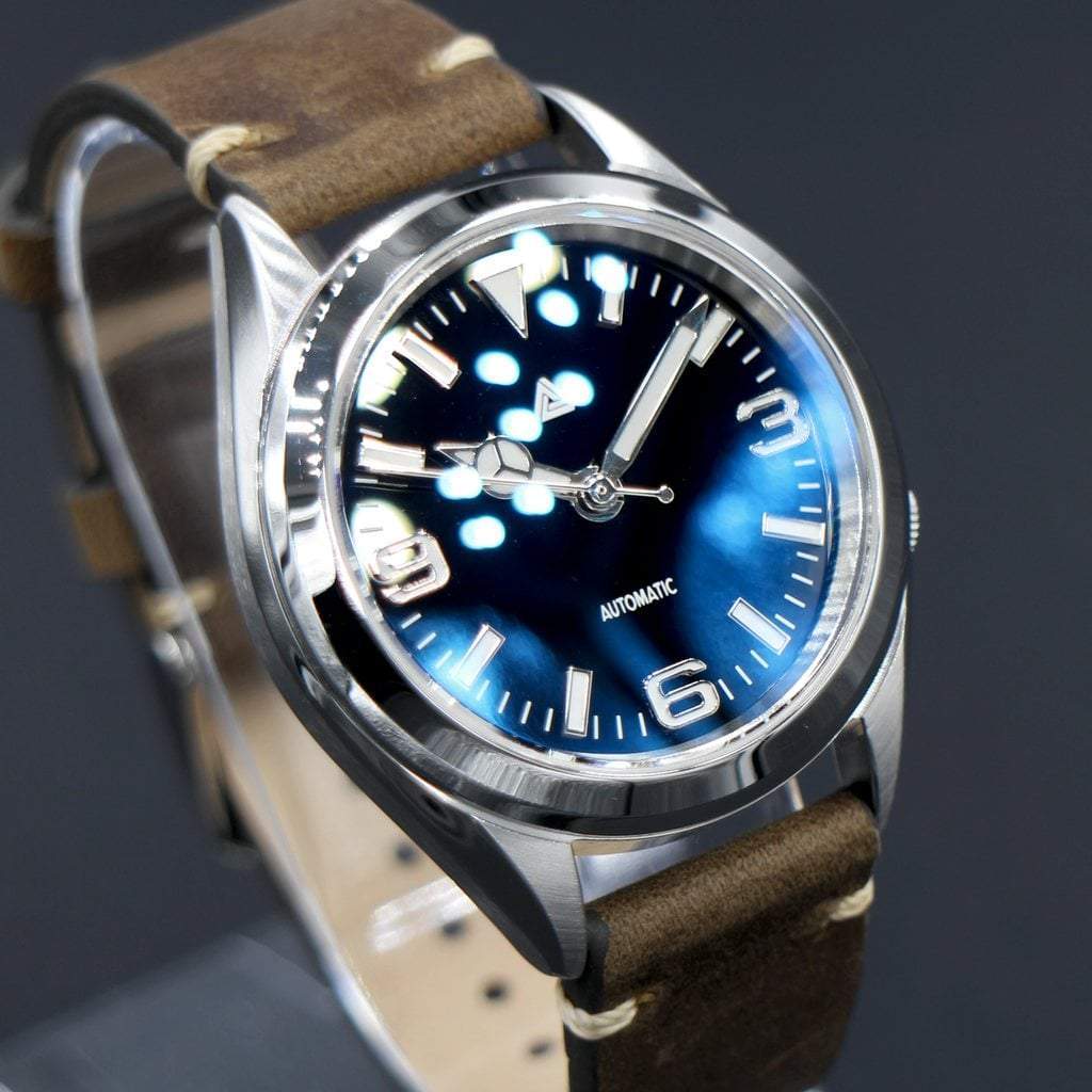SEIKO 5 SNKL23 Explorer Mod #XXX257 - - - - Lucius Atelier - Swiss Quality Seiko Watch Mod Parts