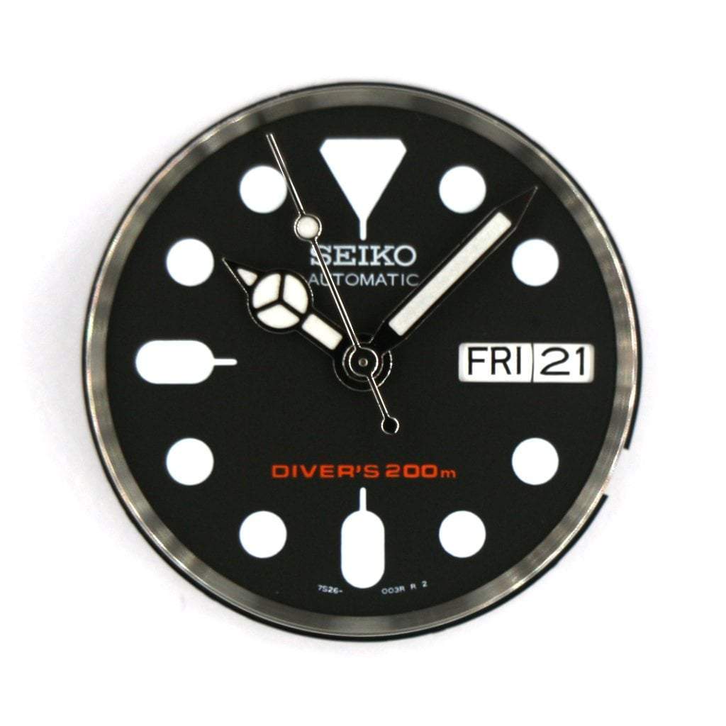 SKX013 Brushed Silver Chapter Ring - - - - Lucius Atelier - Swiss Quality Seiko Watch Mod Parts