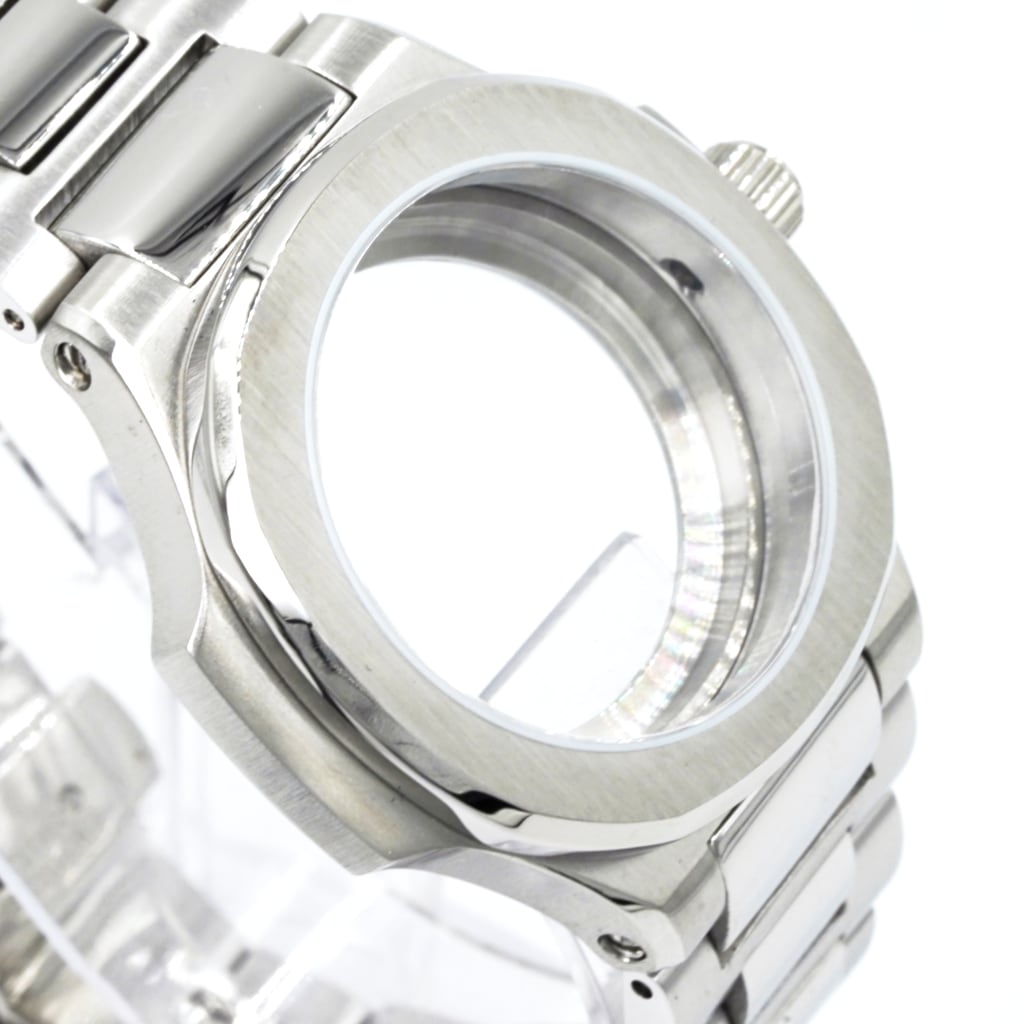 Seikonaut Watch Case - 36mm - - - - Lucius Atelier - Swiss Quality Seiko Watch Mod Parts