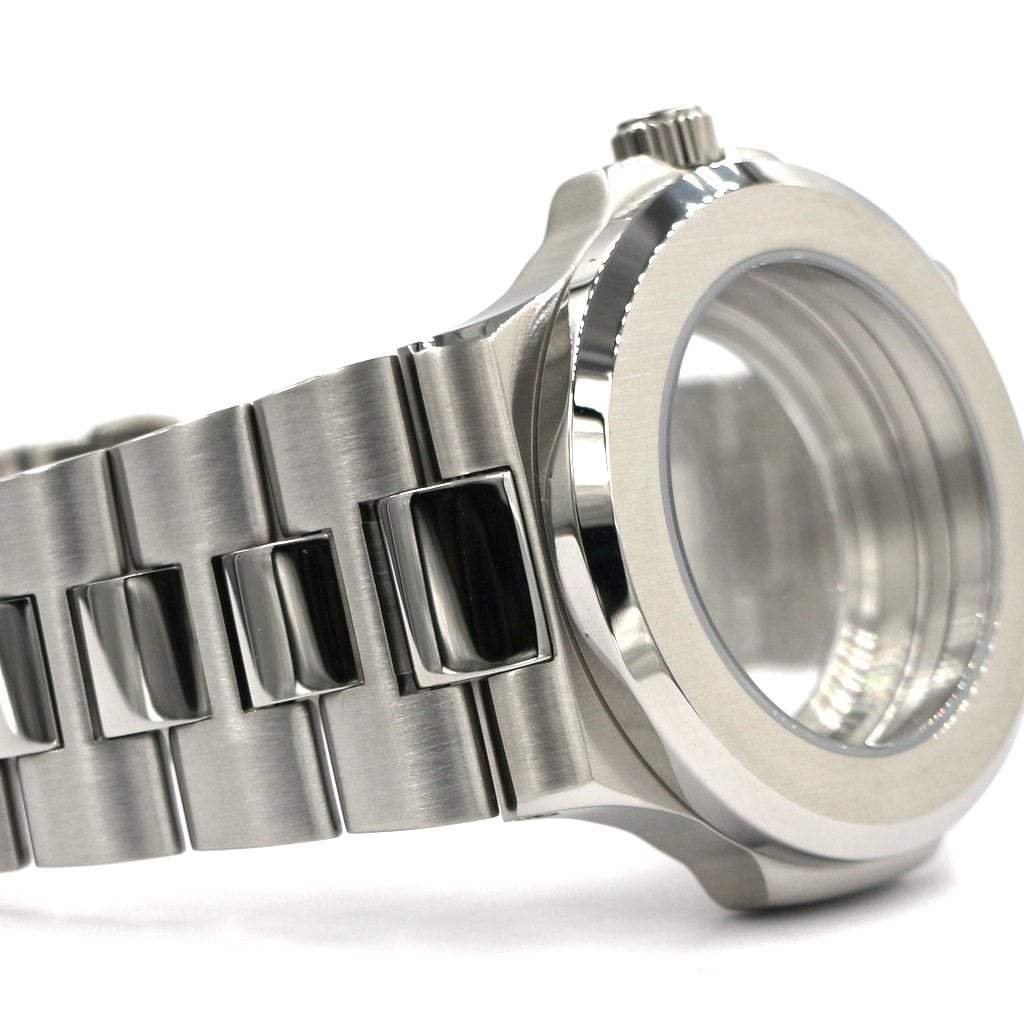 Seikonaut Watch Case - 40mm - - - - Lucius Atelier - Swiss Quality Seiko Watch Mod Parts