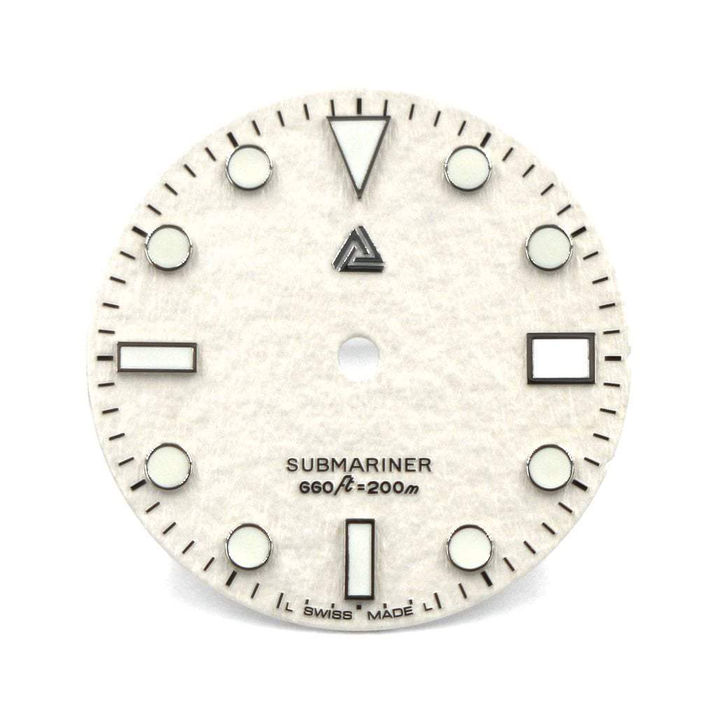 Submariner Dial - Snowflake Edition (Date) - - - - Lucius Atelier - Swiss Quality Seiko Watch Mod Parts