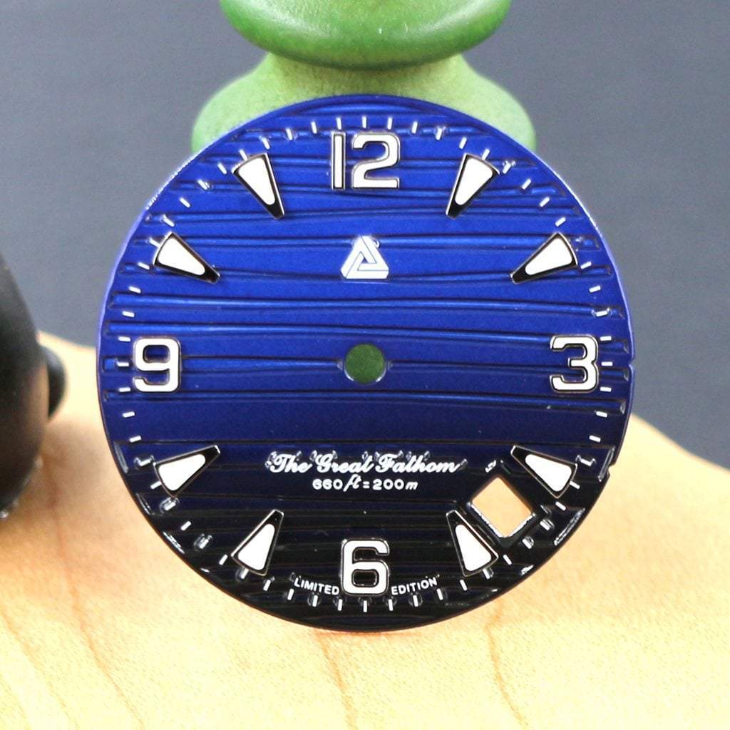 The Great Fathom Dial - Save The Ocean - - - - Lucius Atelier - Swiss Quality Seiko Watch Mod Parts