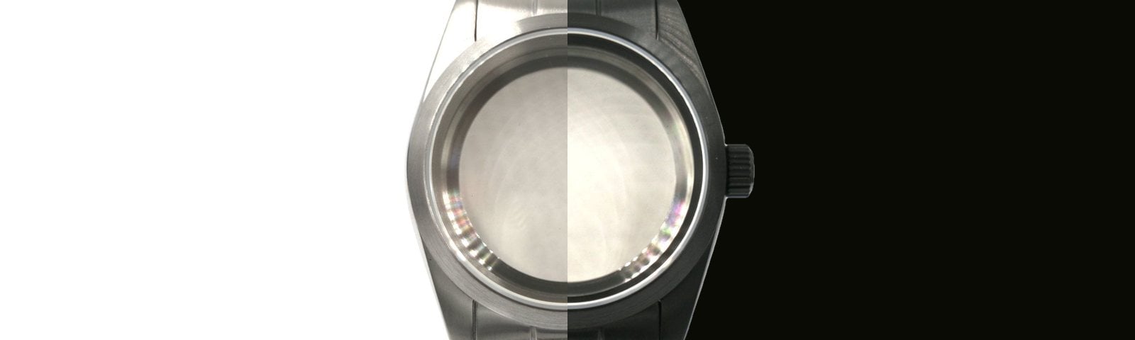Explorer Case v2 - 36mm and 39mm - DLC Black - A SEIKO Mod Part by Lucius Atelier