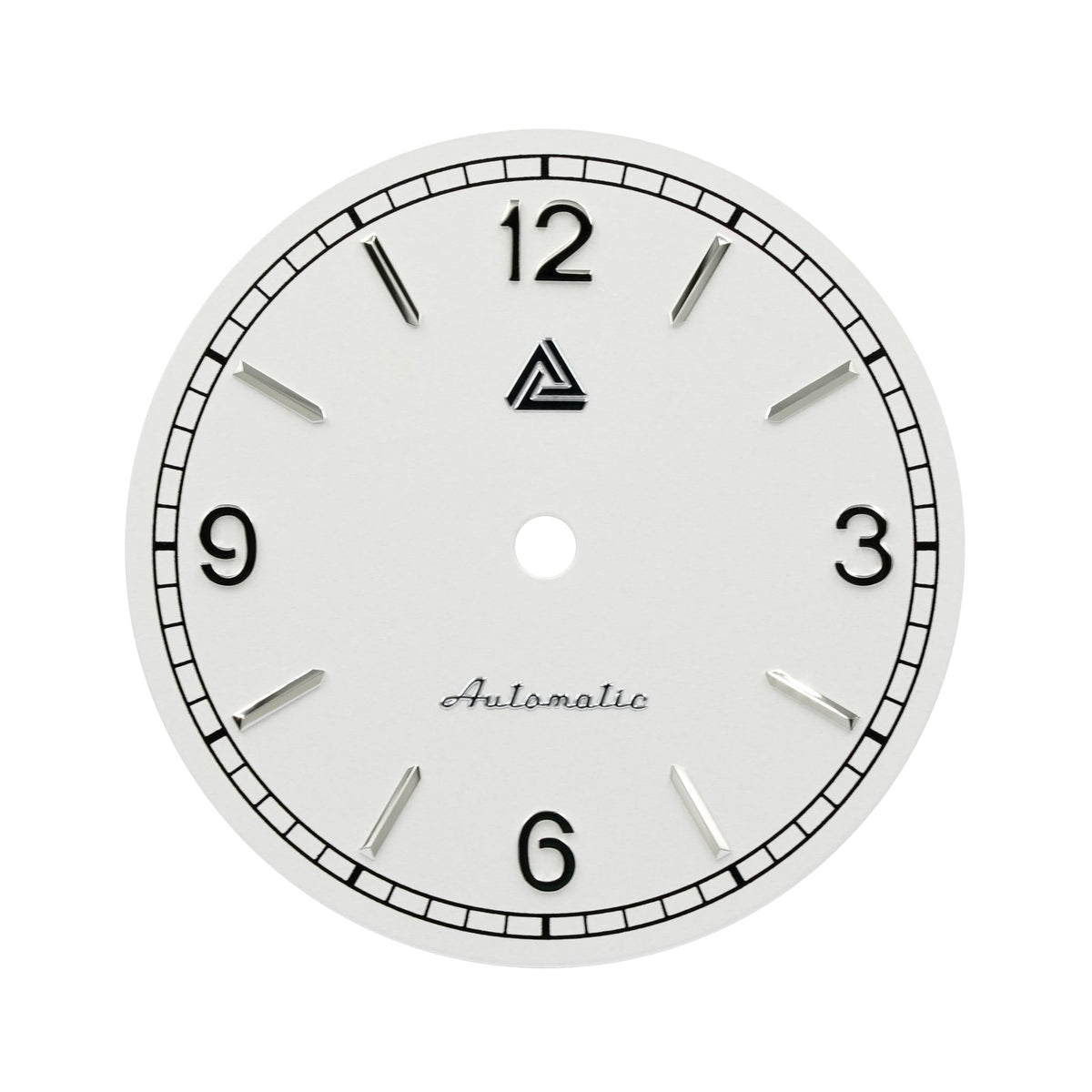 1908 Dial - Silver Indices (No Date) - - - - Lucius Atelier - Swiss Quality Seiko Watch Mod Parts