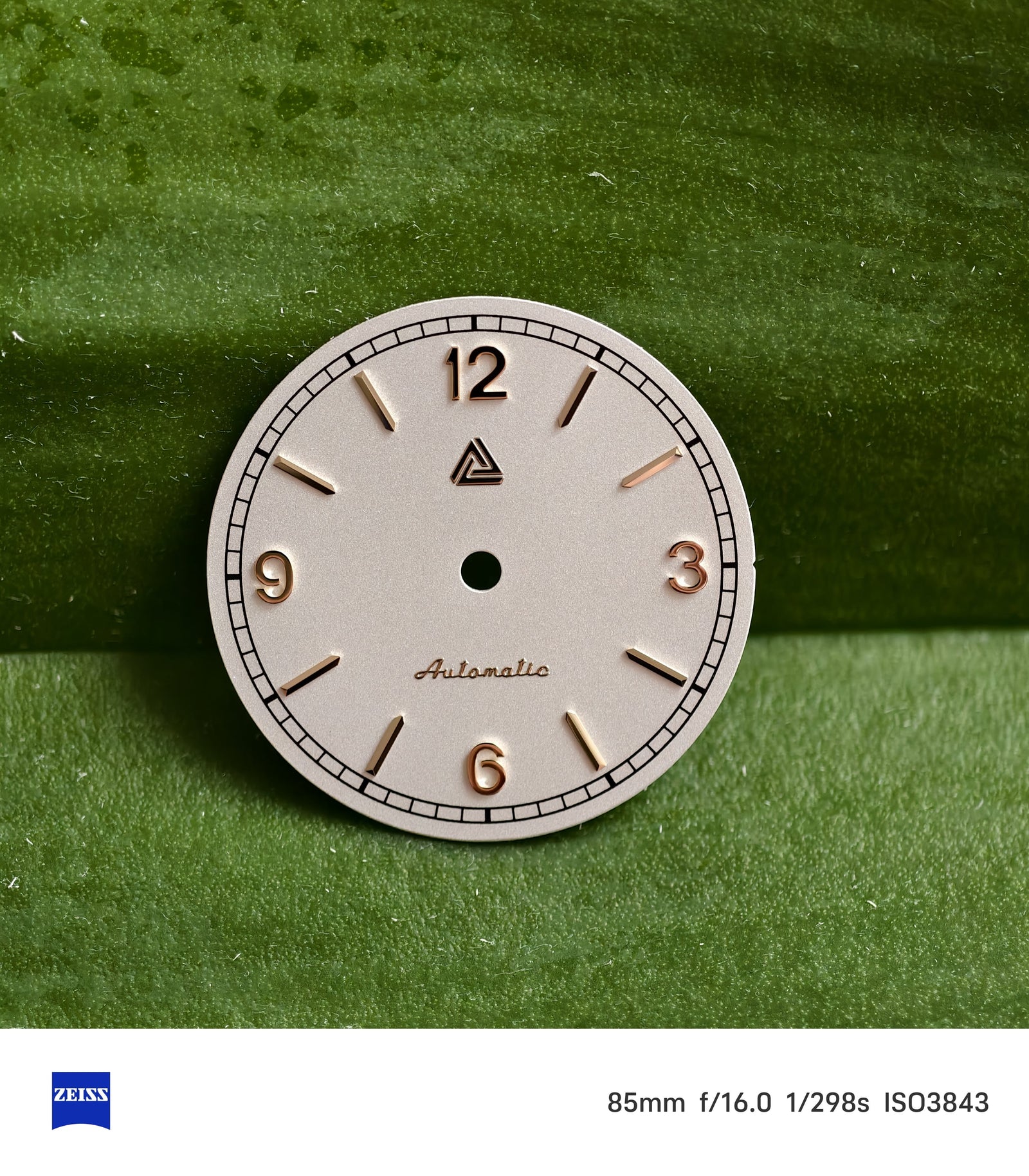 1908 Dial - Yellow Gold Indices (No Date) - - - - Lucius Atelier - Swiss Quality Seiko Watch Mod Parts