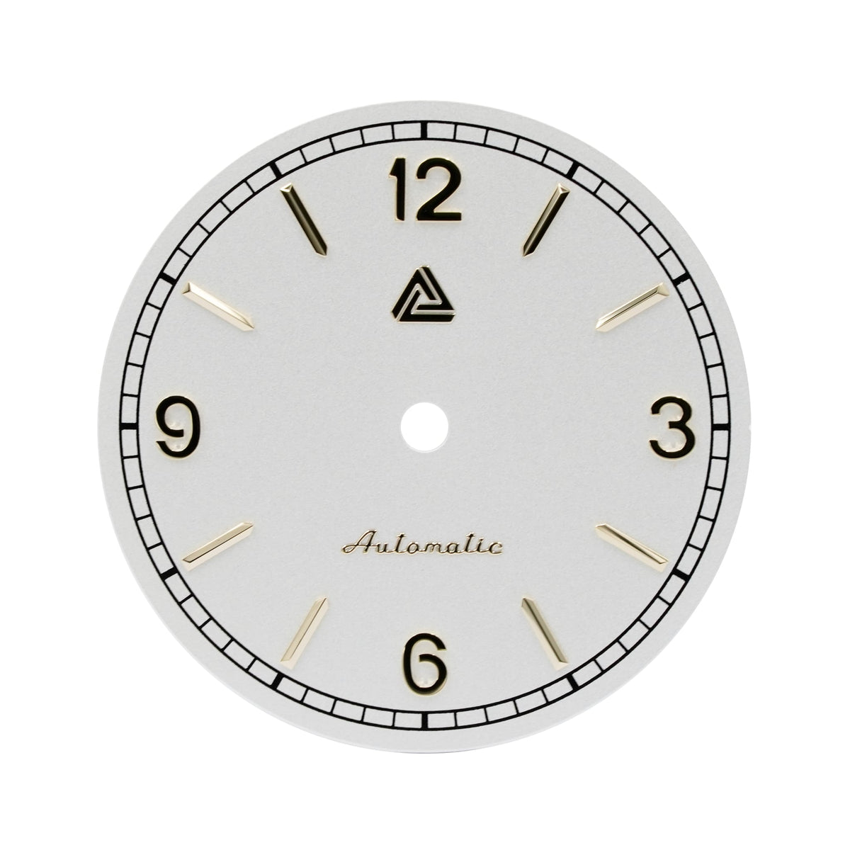 1908 Dial - Yellow Gold Indices (No Date) - - - - Lucius Atelier - Swiss Quality Seiko Watch Mod Parts