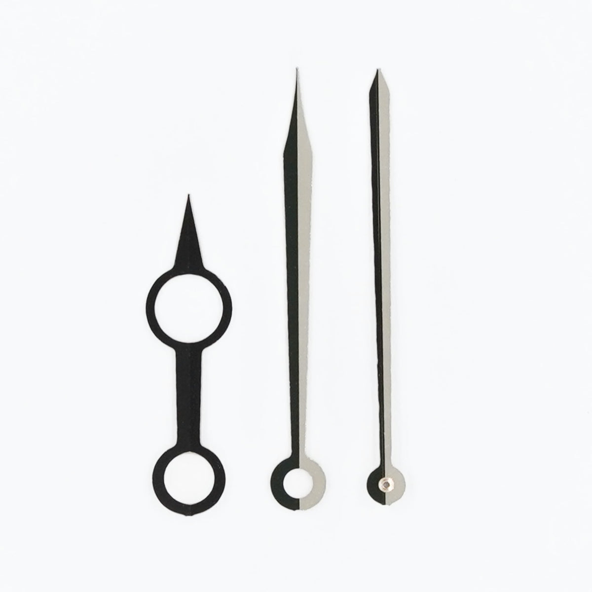 1908 Sword Breguet Hands - Polished Silver - - - - Lucius Atelier - Swiss Quality Seiko Watch Mod Parts