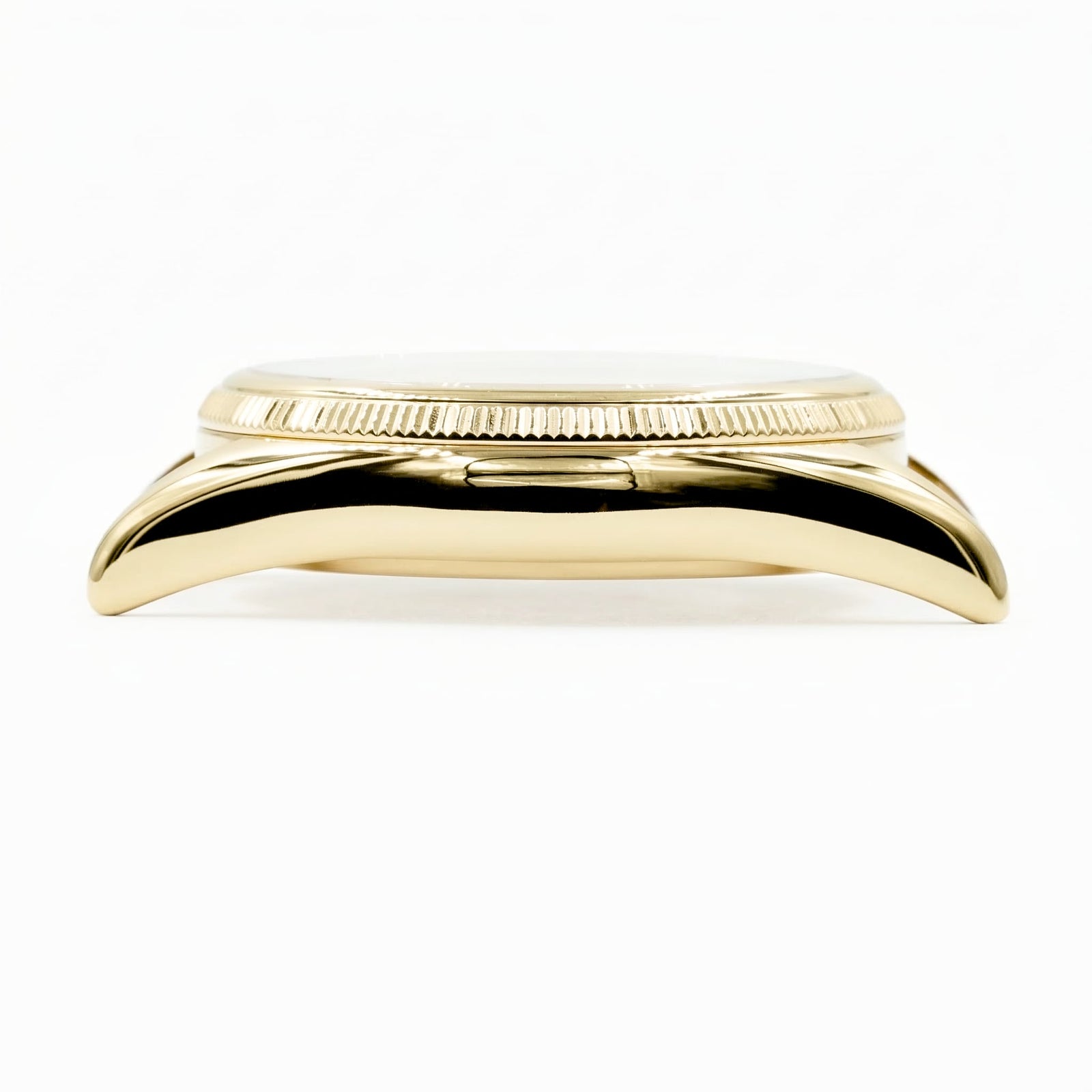 1908 Watch Case - 36mm - Yellow Gold [ULTRA THIN EDITION / NH34-Ready] - Solid - - - Lucius Atelier - Swiss Quality Seiko Watch Mod Parts