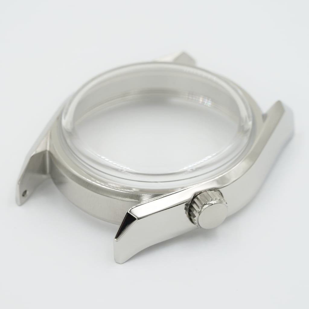62GS Watch Case - 36mm [ULTRA THIN EDITION / NH34-Ready] - Solid - - - Lucius Atelier - Swiss Quality Seiko Watch Mod Parts