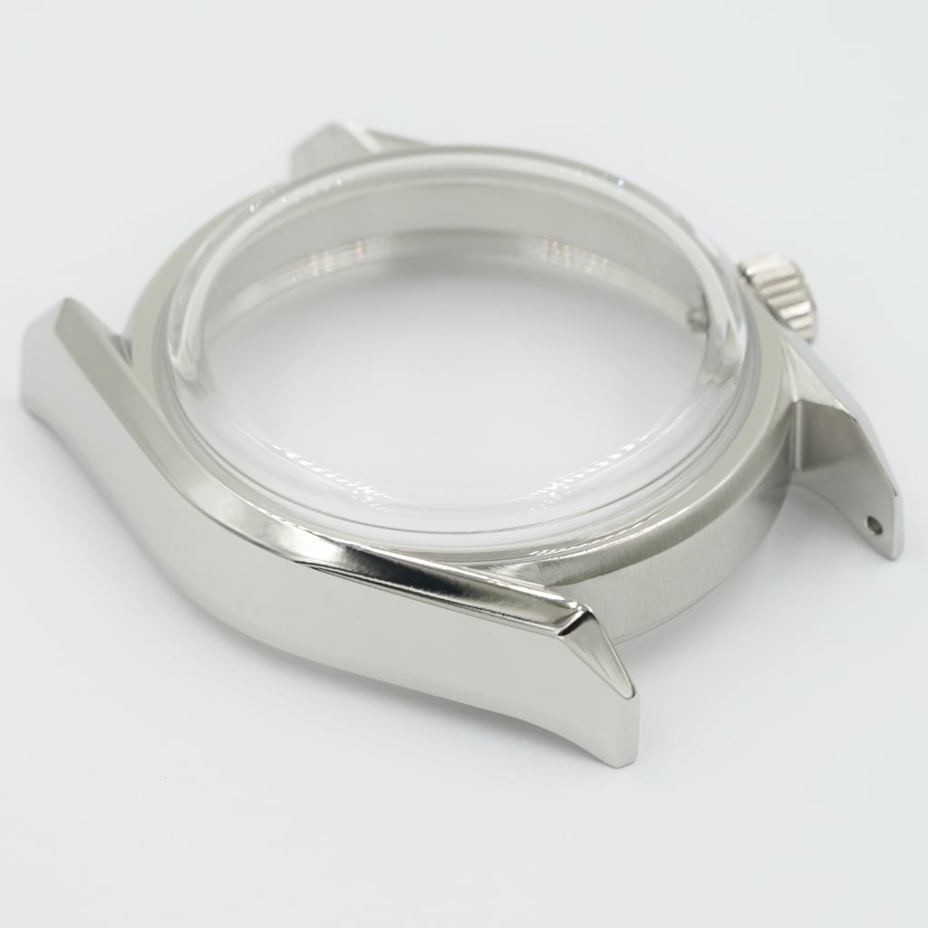 62GS Watch Case - 36mm [ULTRA THIN EDITION / NH34-Ready] - Solid - - - Lucius Atelier - Swiss Quality Seiko Watch Mod Parts
