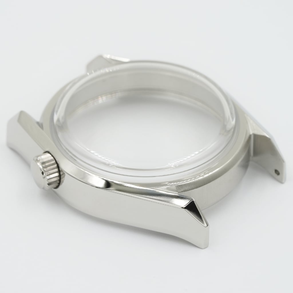 62GS Watch Case - 36mm [ULTRA THIN EDITION / NH34-Ready] - Solid - - - Lucius Atelier - Swiss Quality Seiko Watch Mod Parts