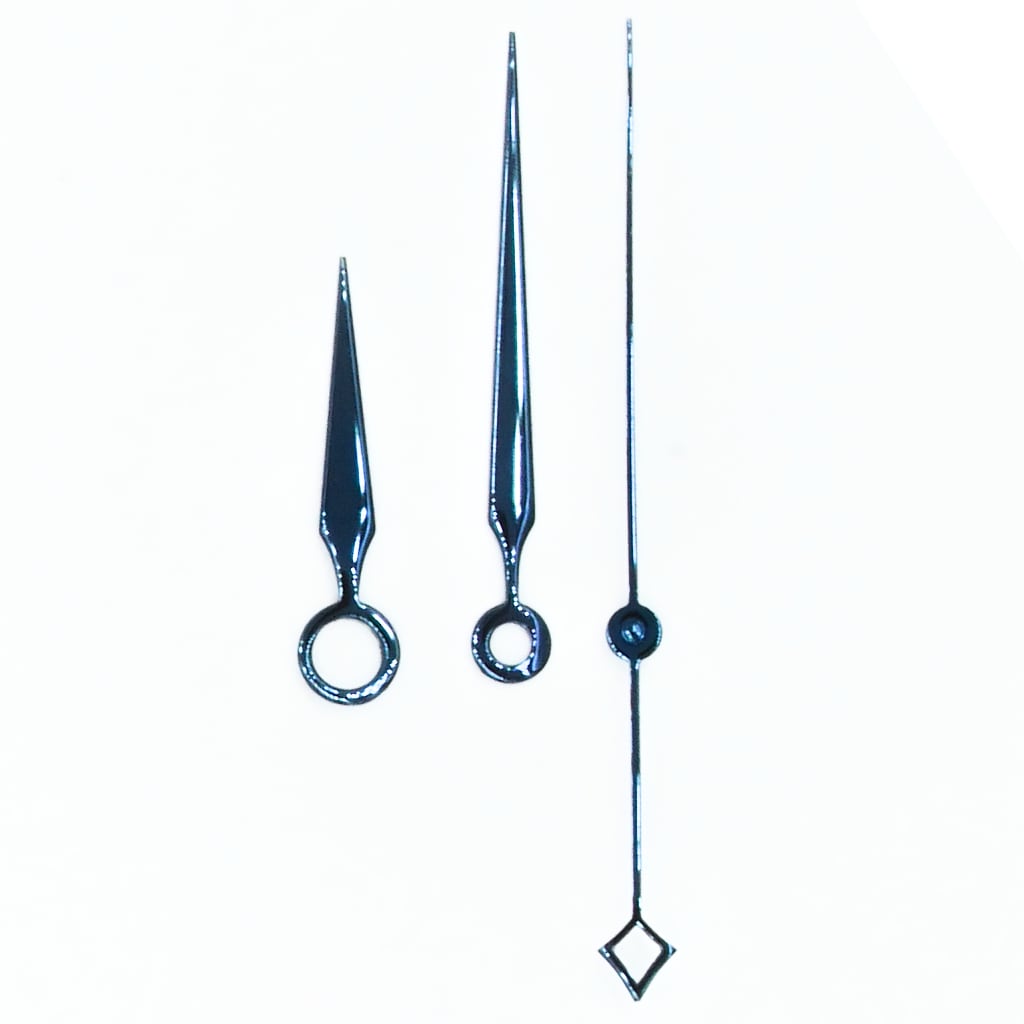 Alpha Hands - Blue Heated Steel - - - - Lucius Atelier - Swiss Quality Seiko Watch Mod Parts