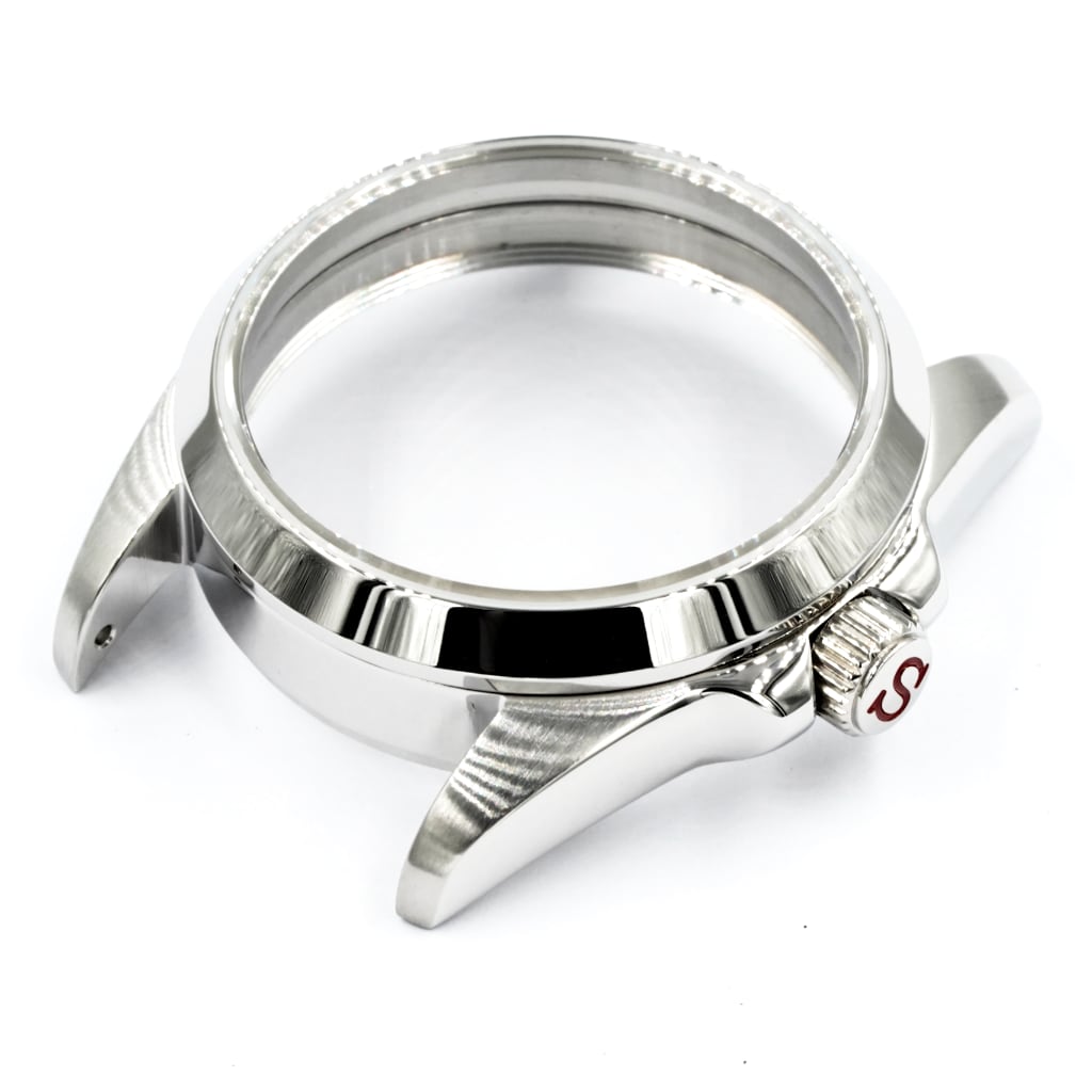 Explorer II Watch Case - 36mm [NH34-Ready] - NH [Solid] - - - Lucius Atelier - Swiss Quality Seiko Watch Mod Parts