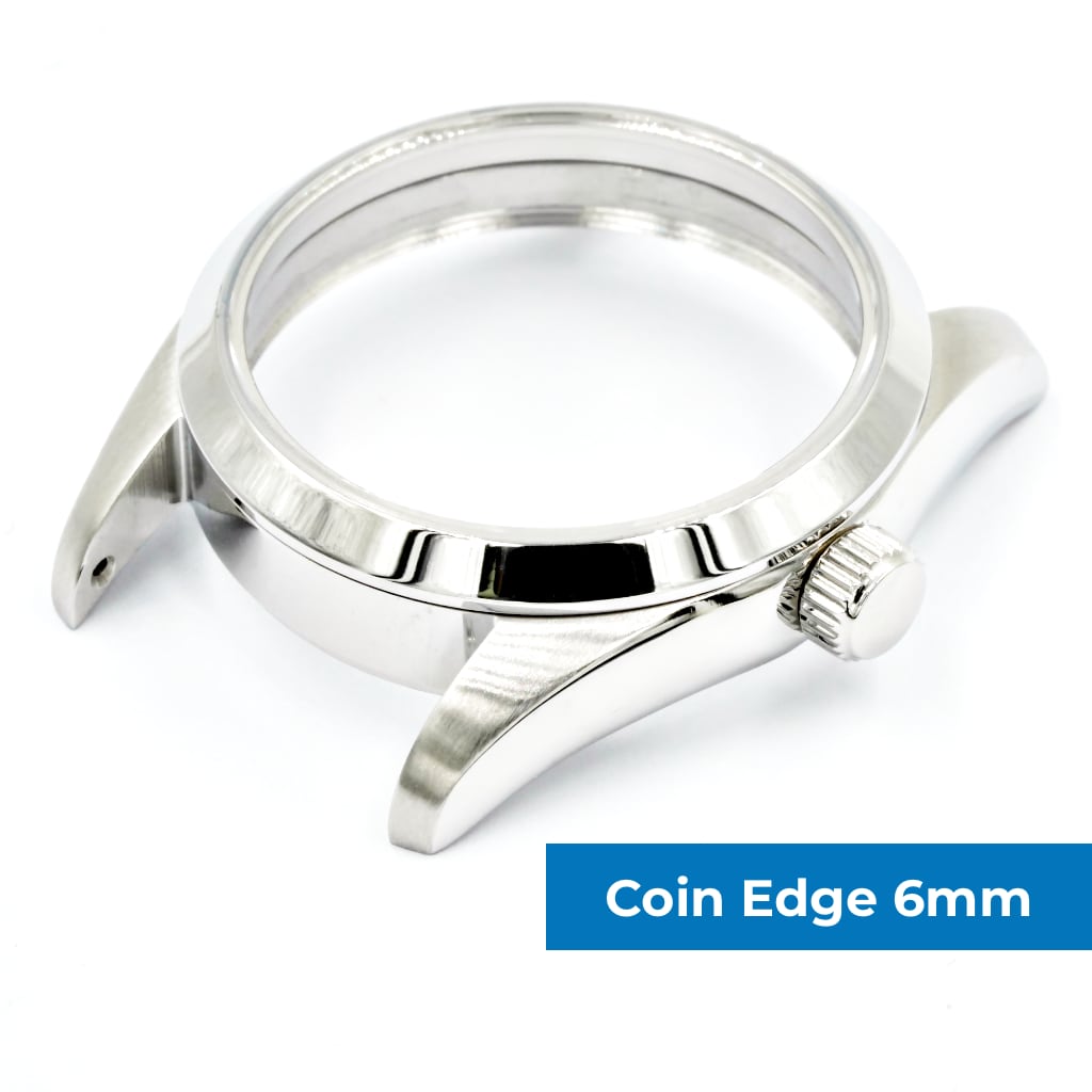 Explorer Watch Case - 36mm [ULTRA THIN EDITION] - Solid - - - Lucius Atelier - Swiss Quality Seiko Watch Mod Parts