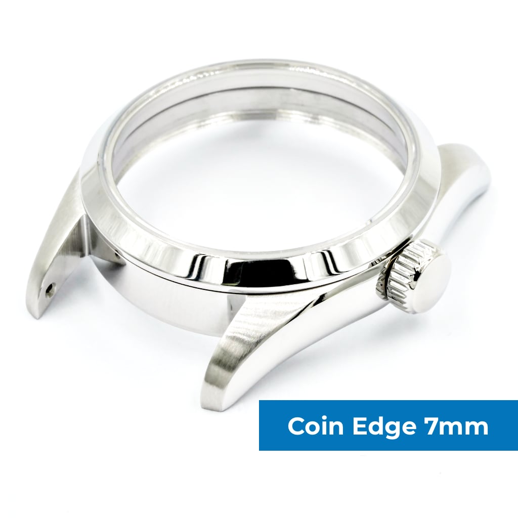 Explorer Watch Case - 36mm [ULTRA THIN EDITION] - Solid - - - Lucius Atelier - Swiss Quality Seiko Watch Mod Parts