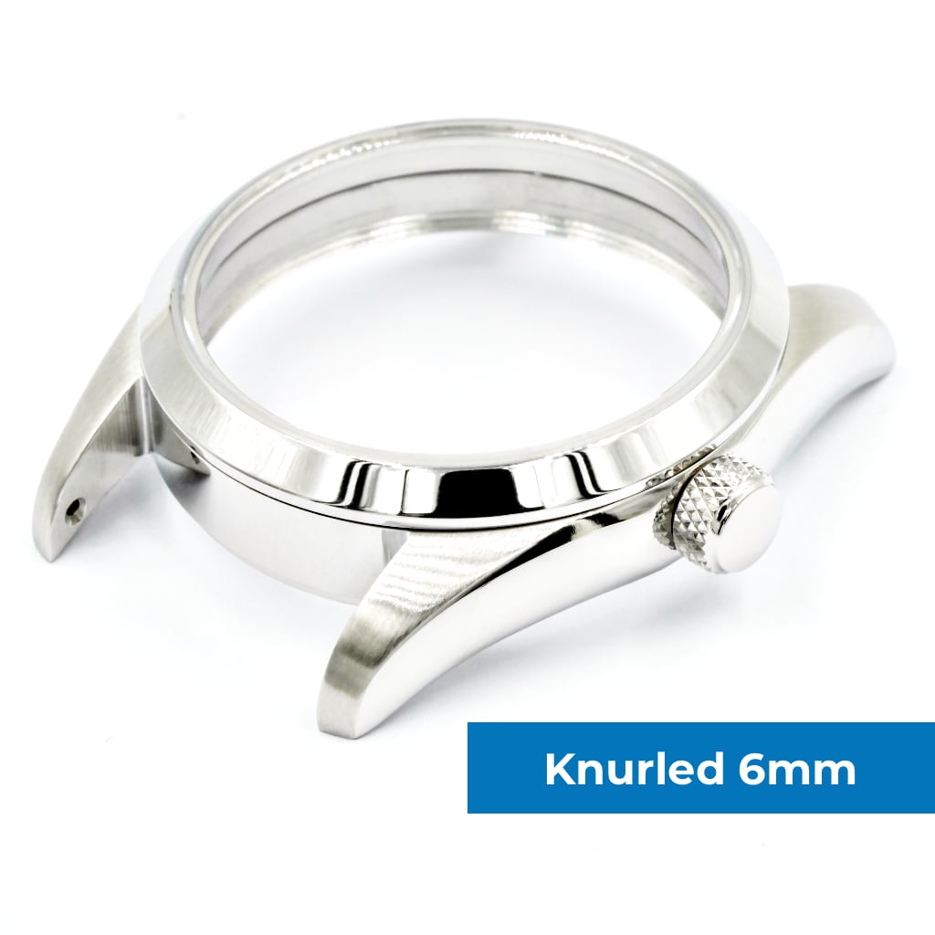 Explorer Watch Case - 36mm [ULTRA THIN EDITION] - Solid - - - Lucius Atelier - Swiss Quality Seiko Watch Mod Parts