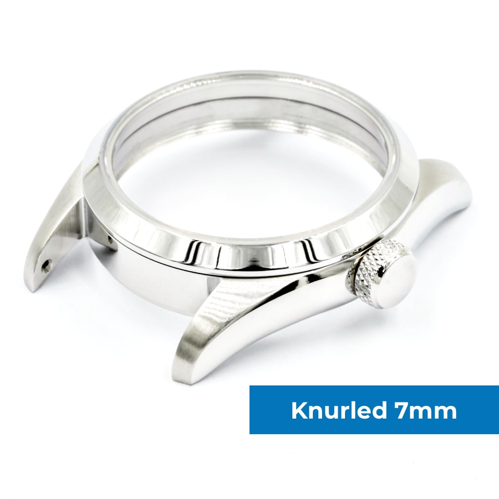 Explorer Watch Case - 36mm [ULTRA THIN EDITION] - Solid - - - Lucius Atelier - Swiss Quality Seiko Watch Mod Parts