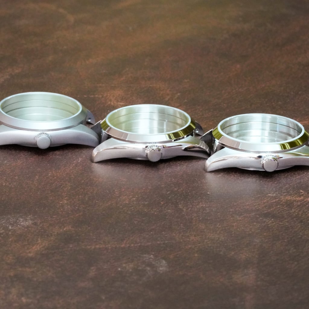 Explorer Watch Case - 36mm [ULTRA THIN EDITION / TITANIUM POLISHED] - - - - Lucius Atelier - Swiss Quality Seiko Watch Mod Parts