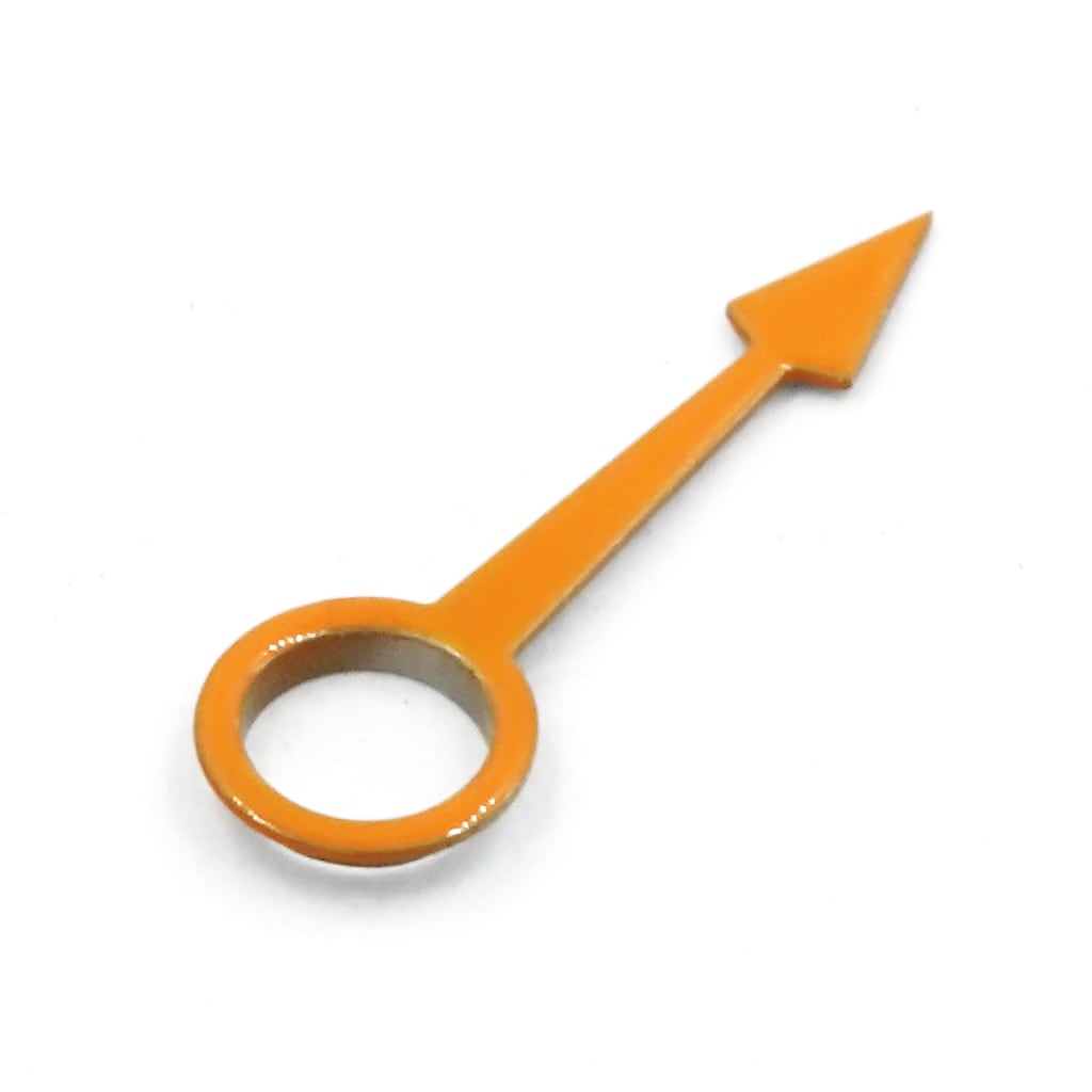 GMT Hands - GS Arrow [For NH34] - Orange - - - Lucius Atelier - Swiss Quality Seiko Watch Mod Parts