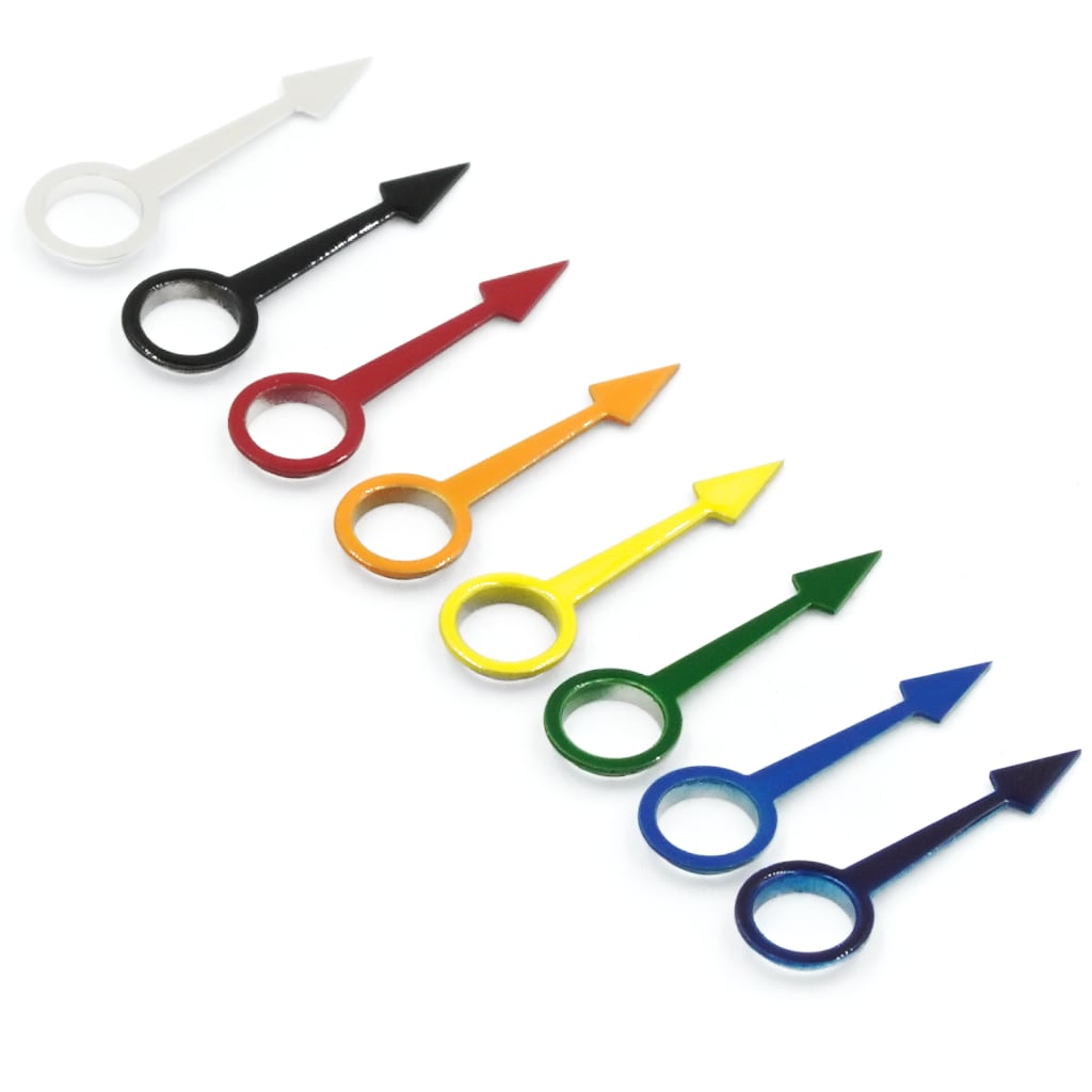 GMT Hands - GS Arrow [For NH34] - Silver - - - Lucius Atelier - Swiss Quality Seiko Watch Mod Parts