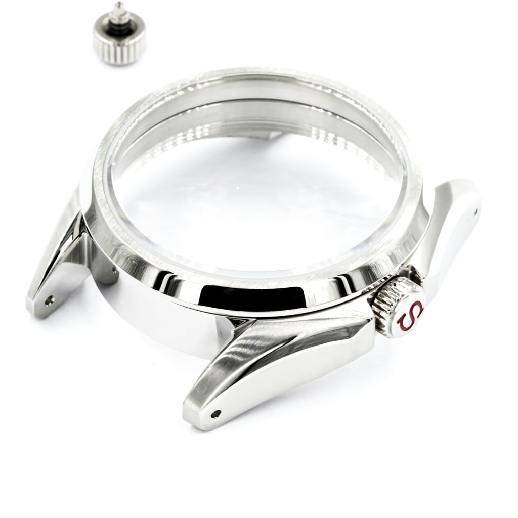 GS Diver Watch Case - 36mm [NH34-Ready] - NH [Solid] - - - Lucius Atelier - Swiss Quality Seiko Watch Mod Parts