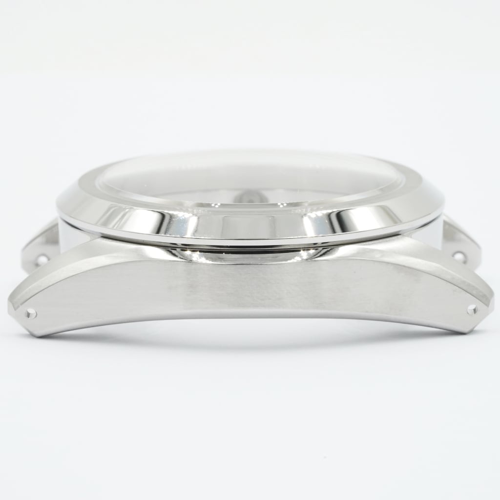 GS Watch Case - 39mm v2 [NH34-Ready] - NH [Solid] - Coin Edge 6mm - No Sign / Plain - Lucius Atelier - Swiss Quality Seiko Watch Mod Parts