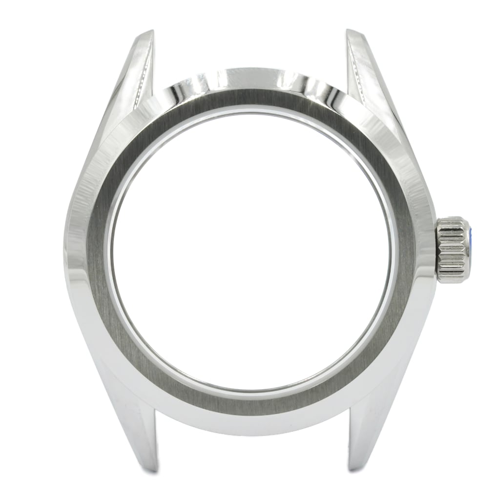 GS Watch Case - 39mm v2 [NH34-Ready] - NH [Solid] - Coin Edge 6mm - No Sign / Plain - Lucius Atelier - Swiss Quality Seiko Watch Mod Parts