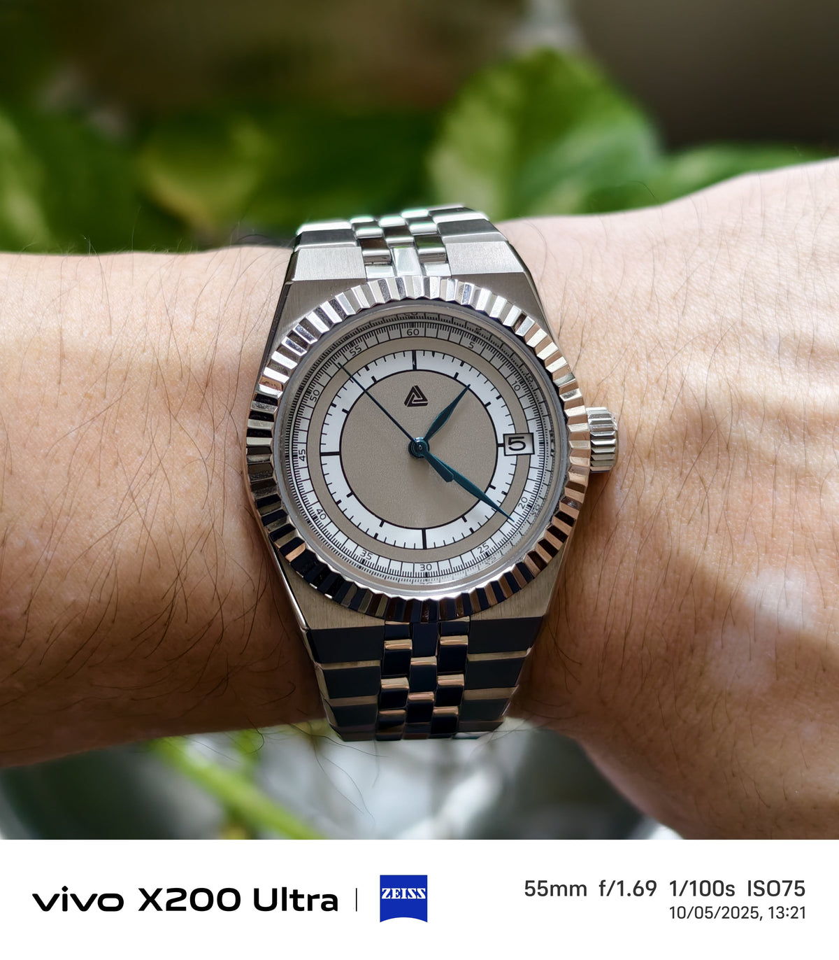 Leaf Hands - Polished Blue - - - - Lucius Atelier - Swiss Quality Seiko Watch Mod Parts