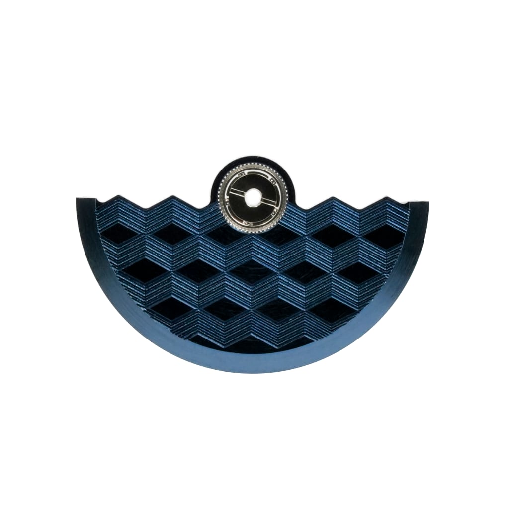 NH Movement Rotor - Hemicude - Blue - - - - Lucius Atelier - Swiss Quality Seiko Watch Mod Parts