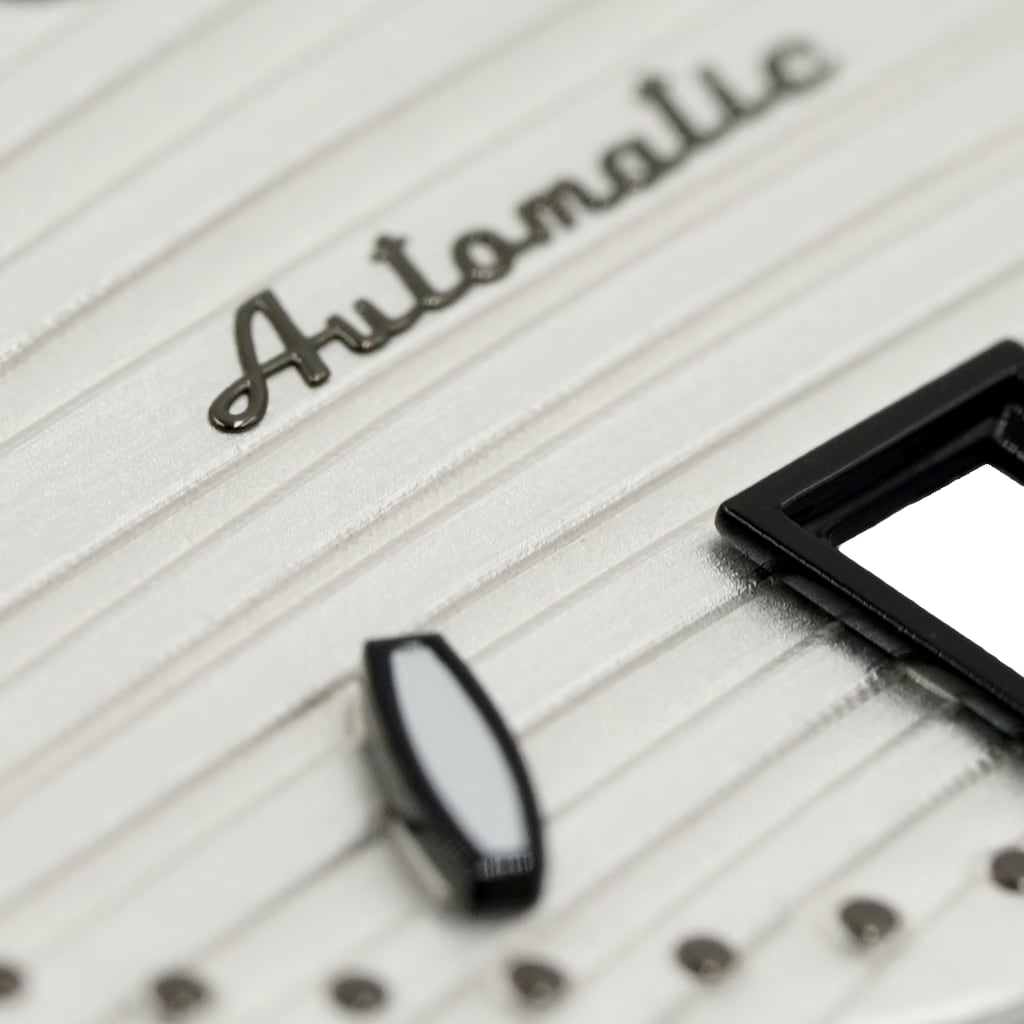 Nautilus Arctic White Dial (Date @ 6H) - - - - Lucius Atelier - Swiss Quality Seiko Watch Mod Parts