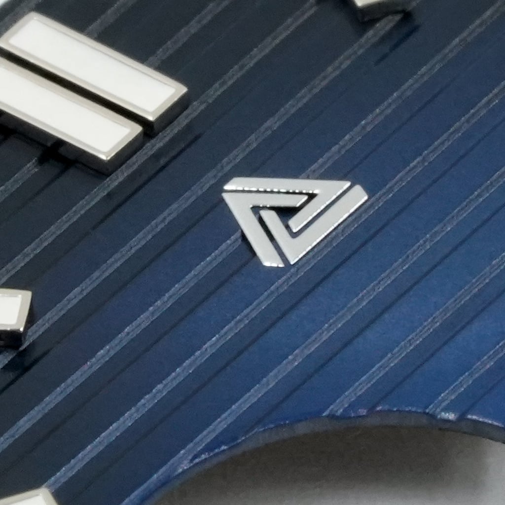 Nautilus Deep Blue Sunburst Dial (Open Heart) - - - - Lucius Atelier - Swiss Quality Seiko Watch Mod Parts