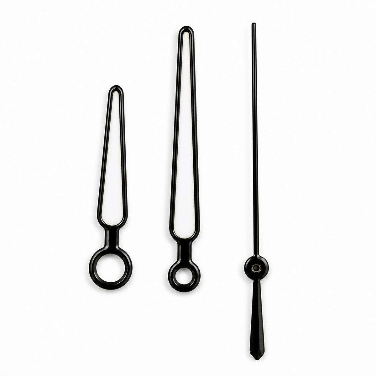 Nautilus II Hands - Polished Black