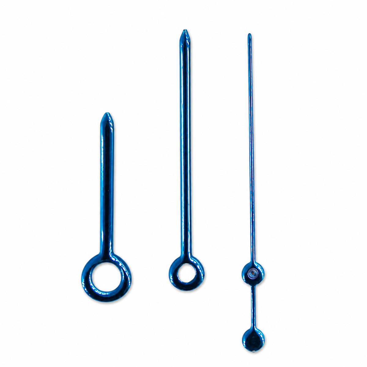 Pencil Hands - Polished Blue