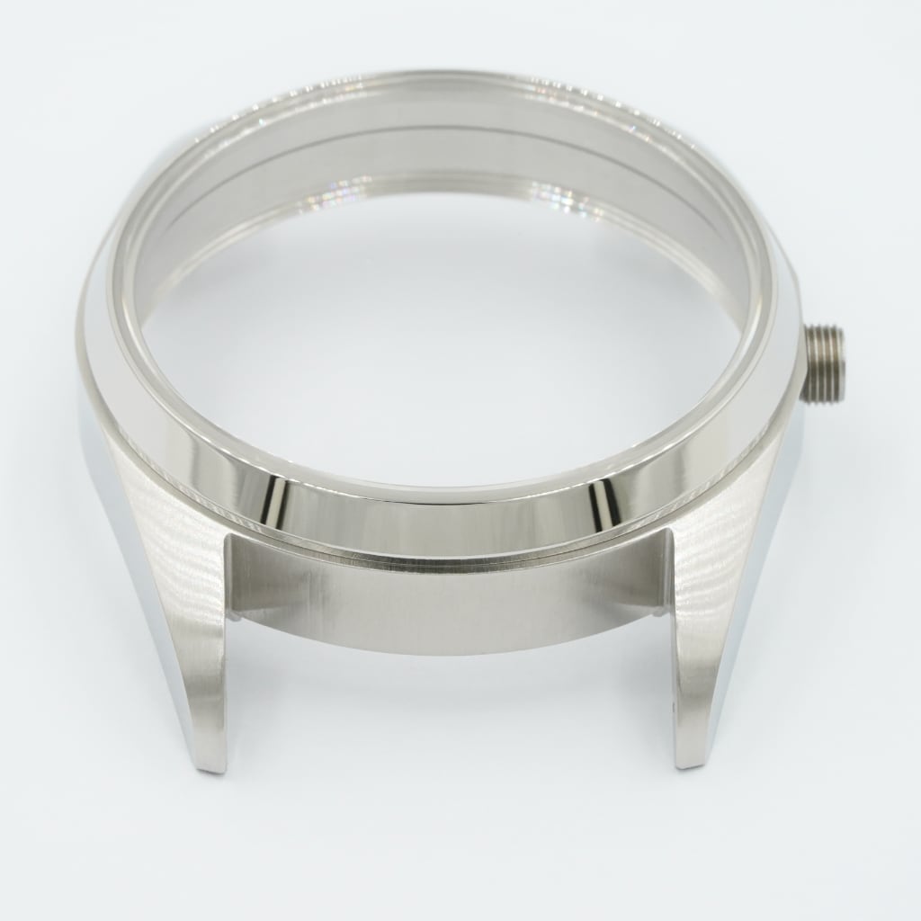 Pilot Watch Case - 34mm [ULTRA THIN EDITION] - Solid - - - Lucius Atelier - Swiss Quality Seiko Watch Mod Parts