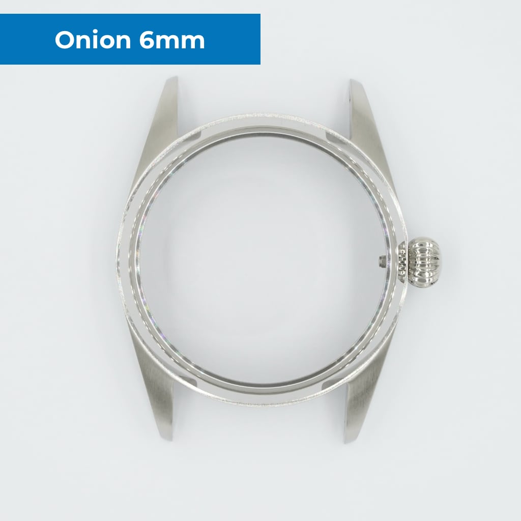 Pilot Watch Case - 34mm [ULTRA THIN EDITION] - Solid - - - Lucius Atelier - Swiss Quality Seiko Watch Mod Parts