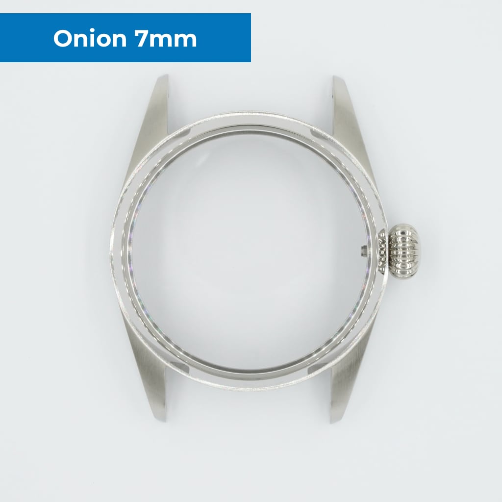 Pilot Watch Case - 34mm [ULTRA THIN EDITION] - Solid - - - Lucius Atelier - Swiss Quality Seiko Watch Mod Parts