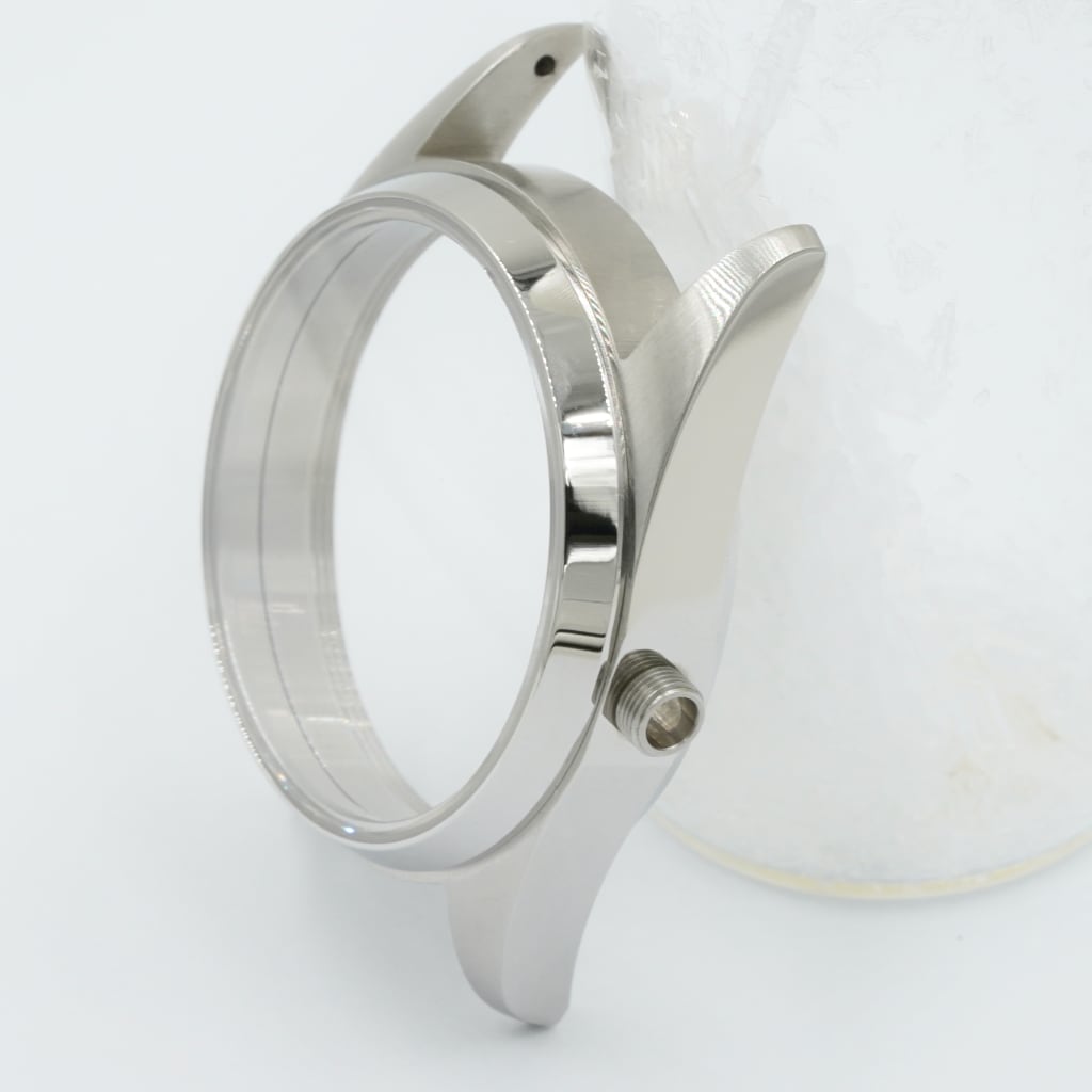 Pilot Watch Case - 34mm [ULTRA THIN EDITION] - Solid - - - Lucius Atelier - Swiss Quality Seiko Watch Mod Parts