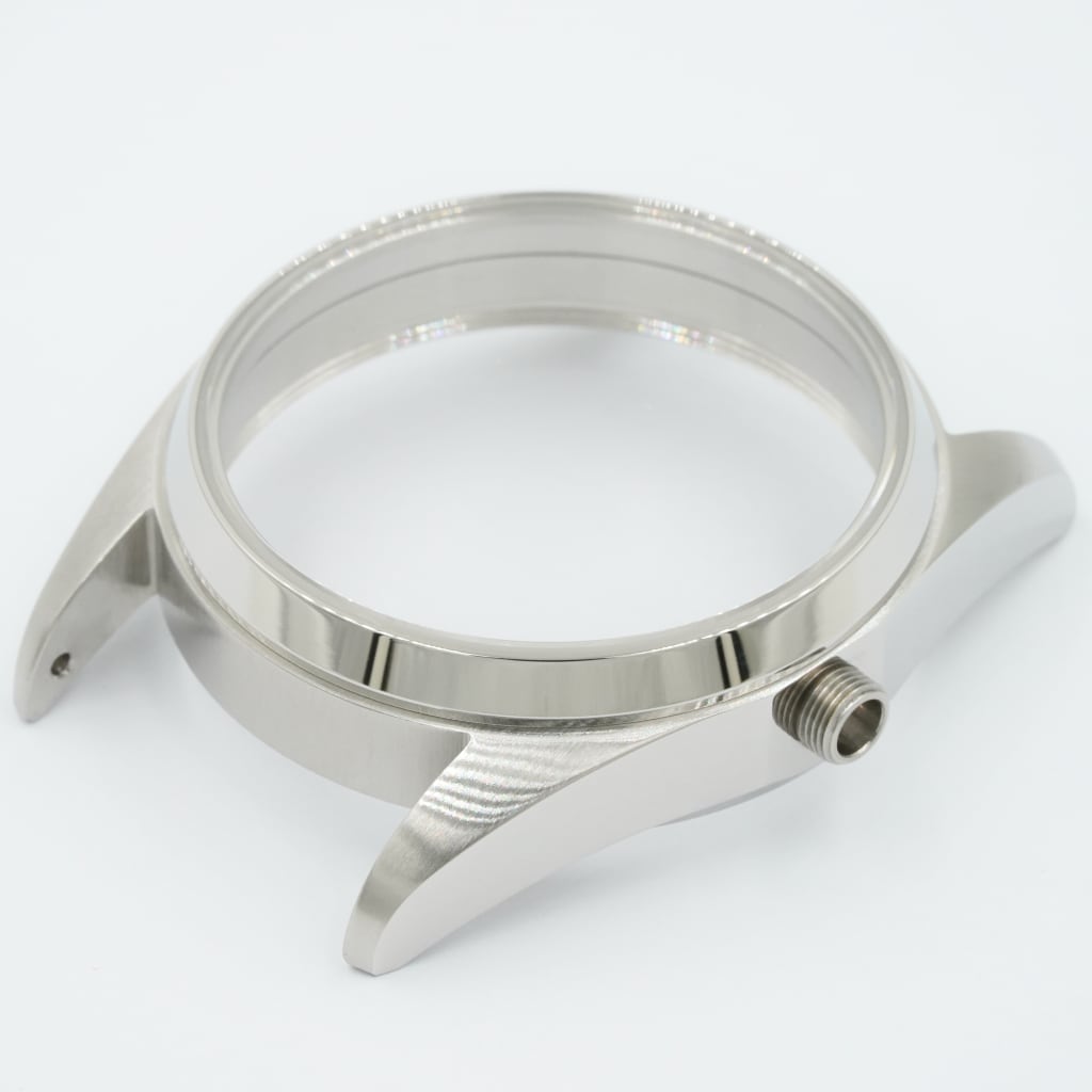 Pilot Watch Case - 34mm [ULTRA THIN EDITION] - Solid - - - Lucius Atelier - Swiss Quality Seiko Watch Mod Parts