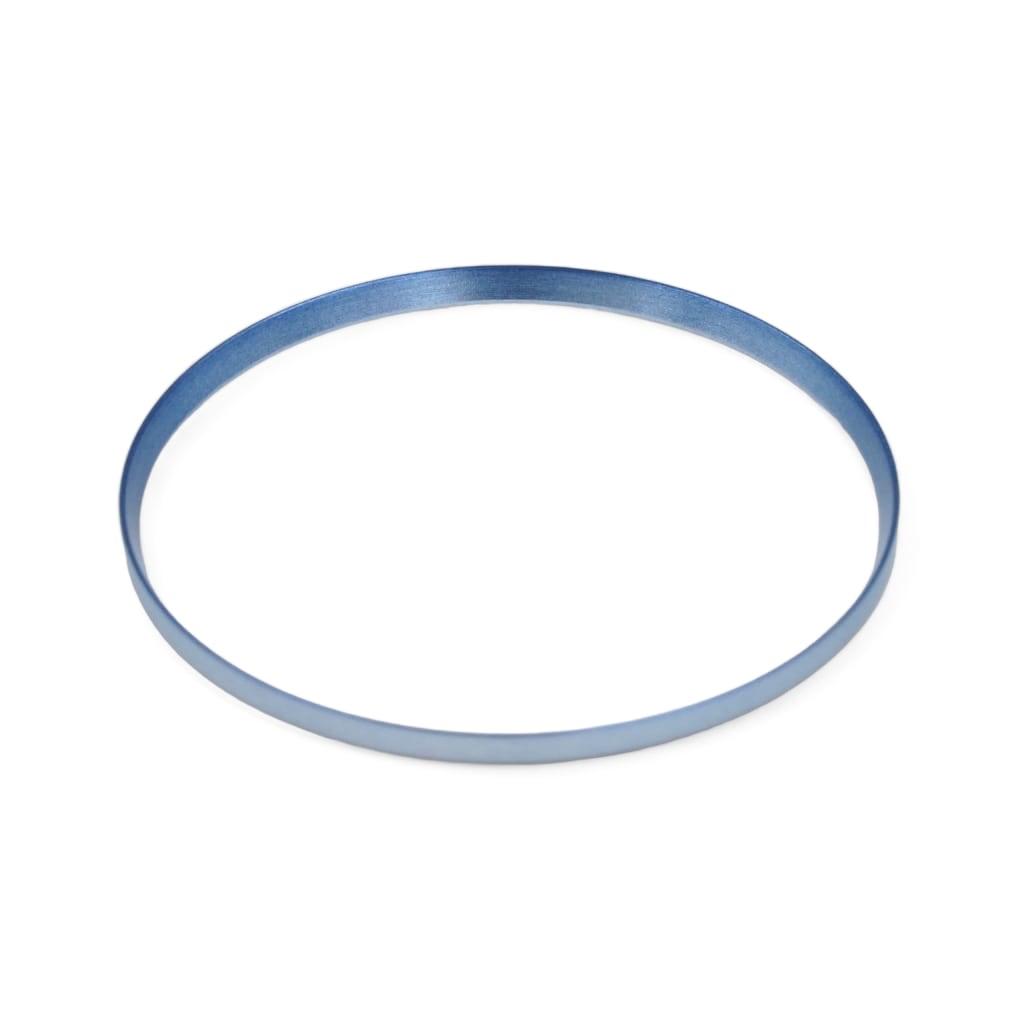 SKX013 Brushed Ice Blue Chapter Ring [ULTRA THIN EDITION] - - - - Lucius Atelier - Swiss Quality Seiko Watch Mod Parts