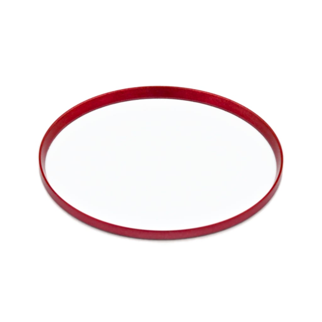 SKX013 Brushed Red Chapter Ring [ULTRA THIN EDITION] - - - - Lucius Atelier - Swiss Quality Seiko Watch Mod Parts