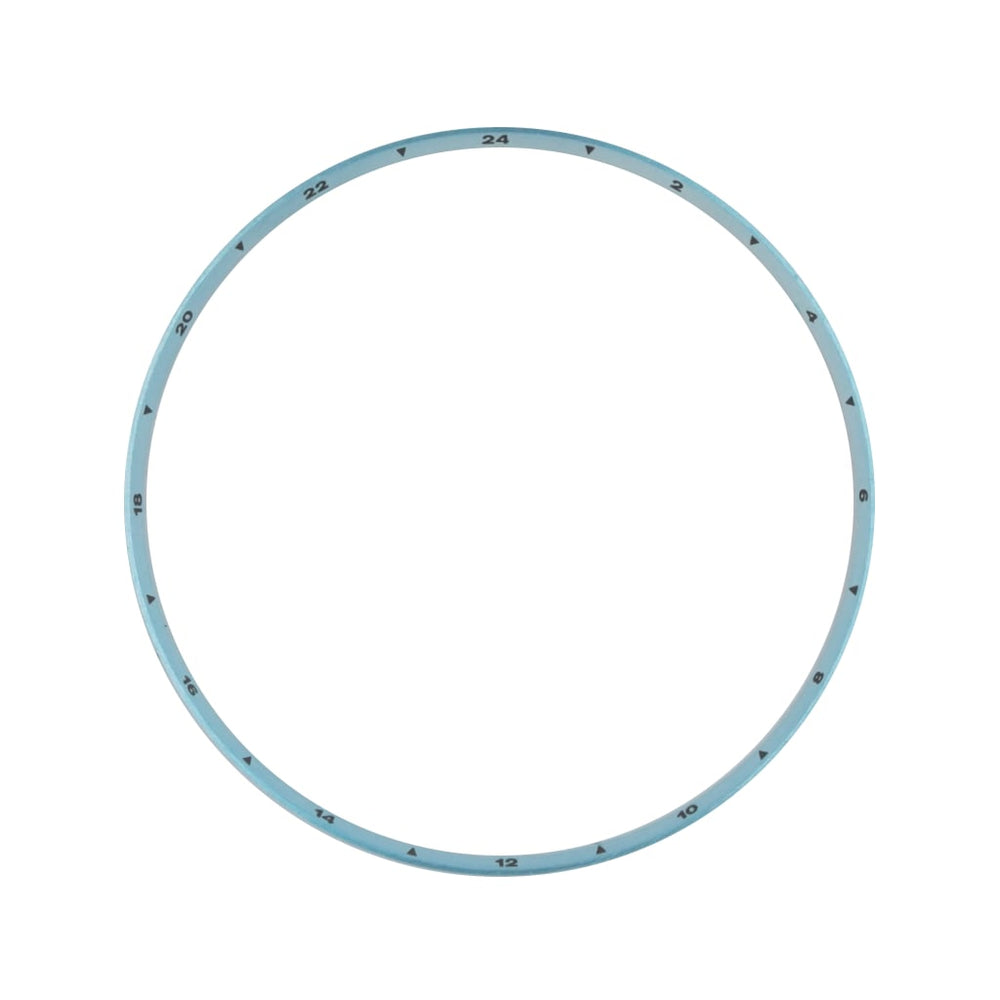 SKX013 Brushed Sky Blue GMT II Chapter Ring UTE | Lucius Atelier
