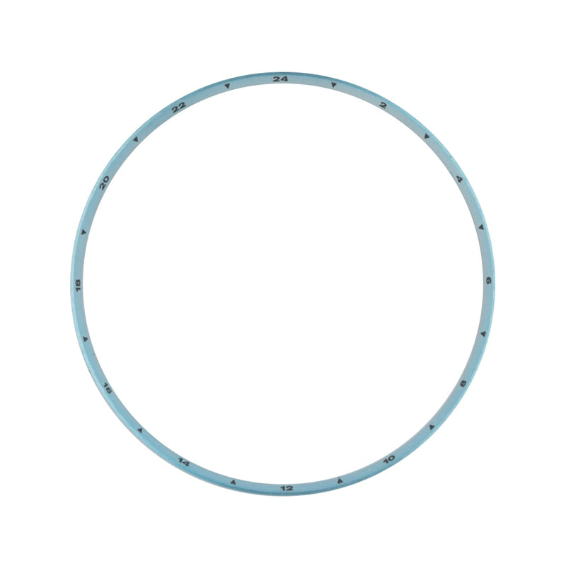 SKX013 Brushed Sky Blue GMT II Chapter Ring UTE | Lucius Atelier
