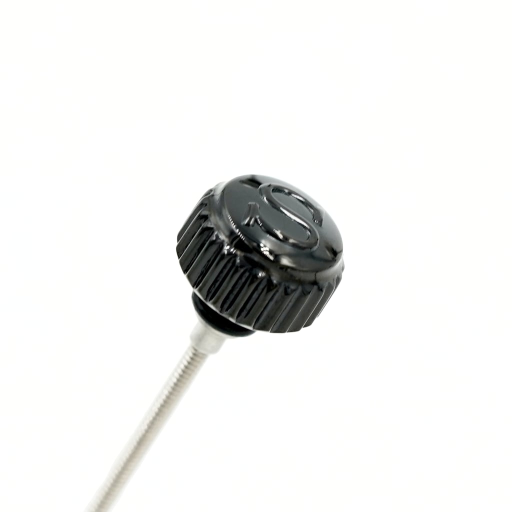 SKX013 Crown II - Coin Edge - 6mm - Signed S (DLC BLACK EDITION) - - - - Lucius Atelier - Swiss Quality Seiko Watch Mod Parts