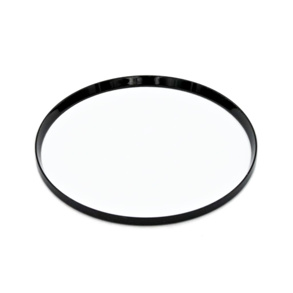 SKX013 Mirror Polished Black Chapter Ring [ULTRA THIN EDITION] - - - - Lucius Atelier - Swiss Quality Seiko Watch Mod Parts